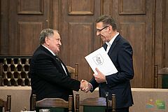 Prezydent Olsztyna dziękuje byłemu przewodniczącemu Rady Seniorów