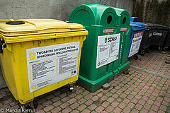 Pojemniki na segregowane odpady
