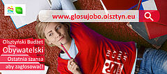 Banner przypominający o ostatnich dniach głosowania OBO
