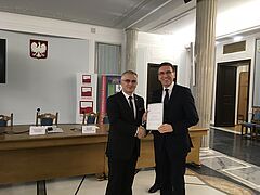 Prezydent Olsztyna odbiera wyróżnienie w rankingu zrównoważonego rozwoju