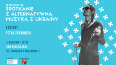 Plakat koncertowy Petra Zarudnego