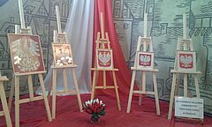 Godła Polski - wystawa w ratuszu